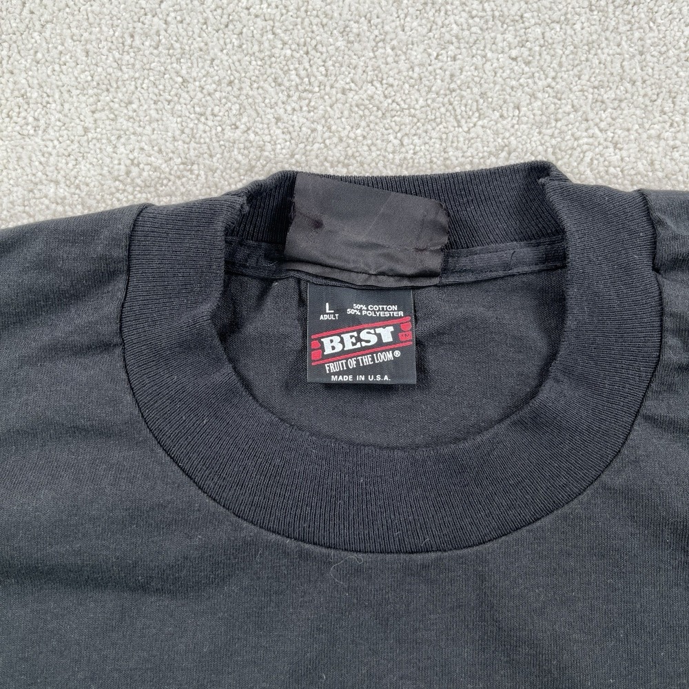 Vintage 90's Caesars Emperors Club Las Vegas Tee Large Single Stitch FOTL Best - Picture 3 of 11